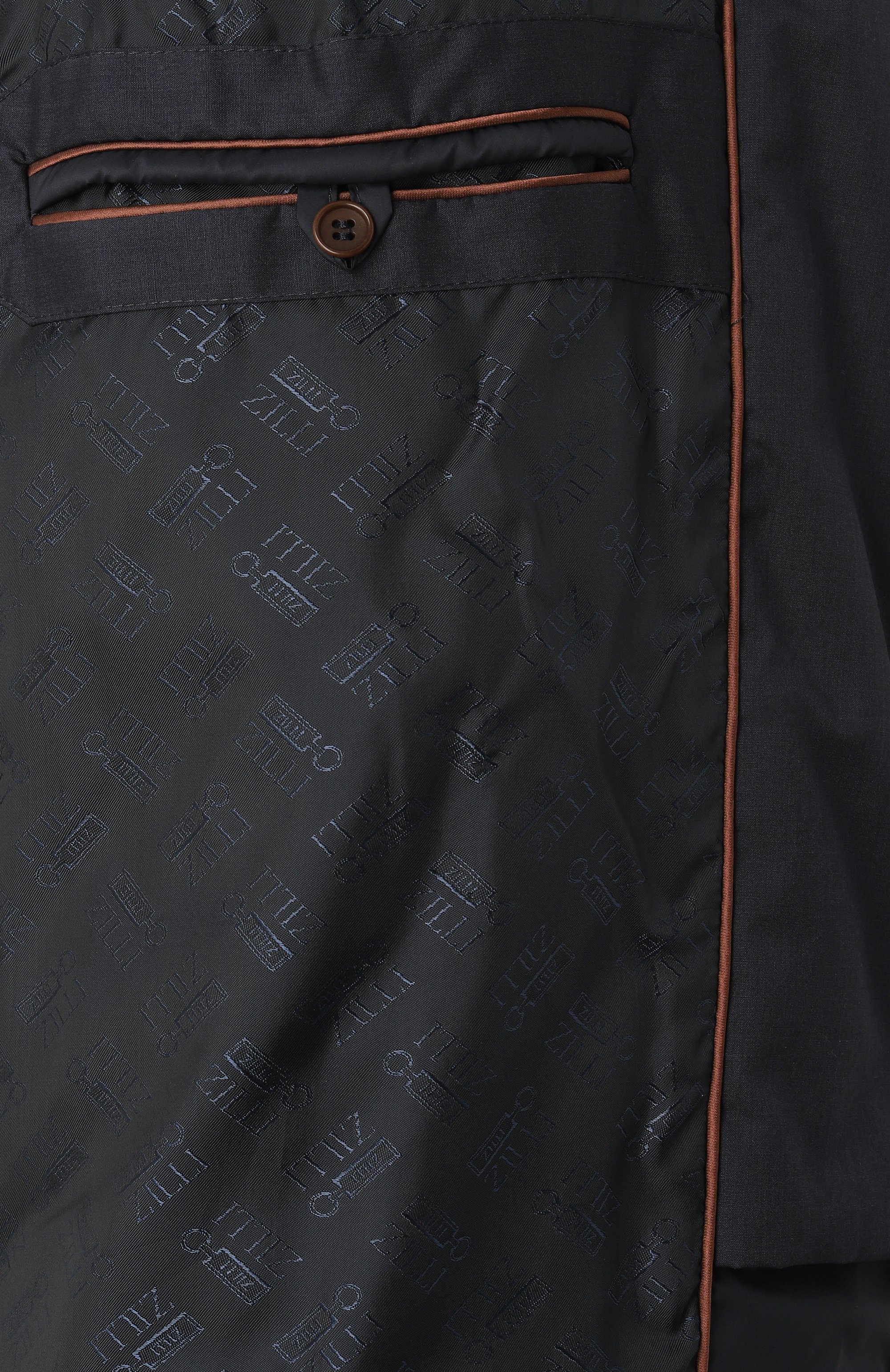 Пуховик ZILLI темно-синего цвета по цене 398000 руб., арт. 0D0021M2010V00000, фото 7 Пуховик ZILLI, арт. 0D0021M2010V00000, фото 7