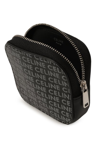 Кожаный кошелек для монет CELINE черного цвета по цене 45550 руб., арт. 10K74/3FGH, фото 3 Кожаный кошелек для монет CELINE, арт. 10K74/3FGH, фото 3