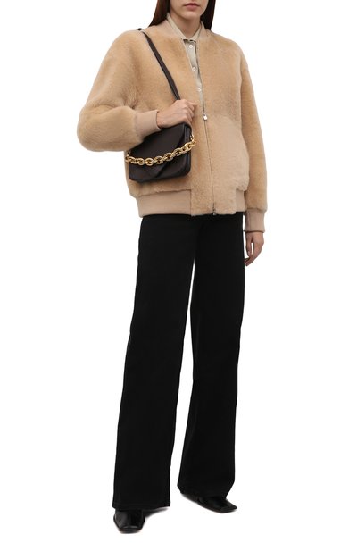 Бомбер из овчины LORO PIANA, арт. FAM1044, фото 2