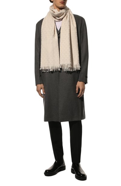 Шарф из кашемира и шелка PRADA, арт. 1FS010-2D3F-F0K74, фото 3