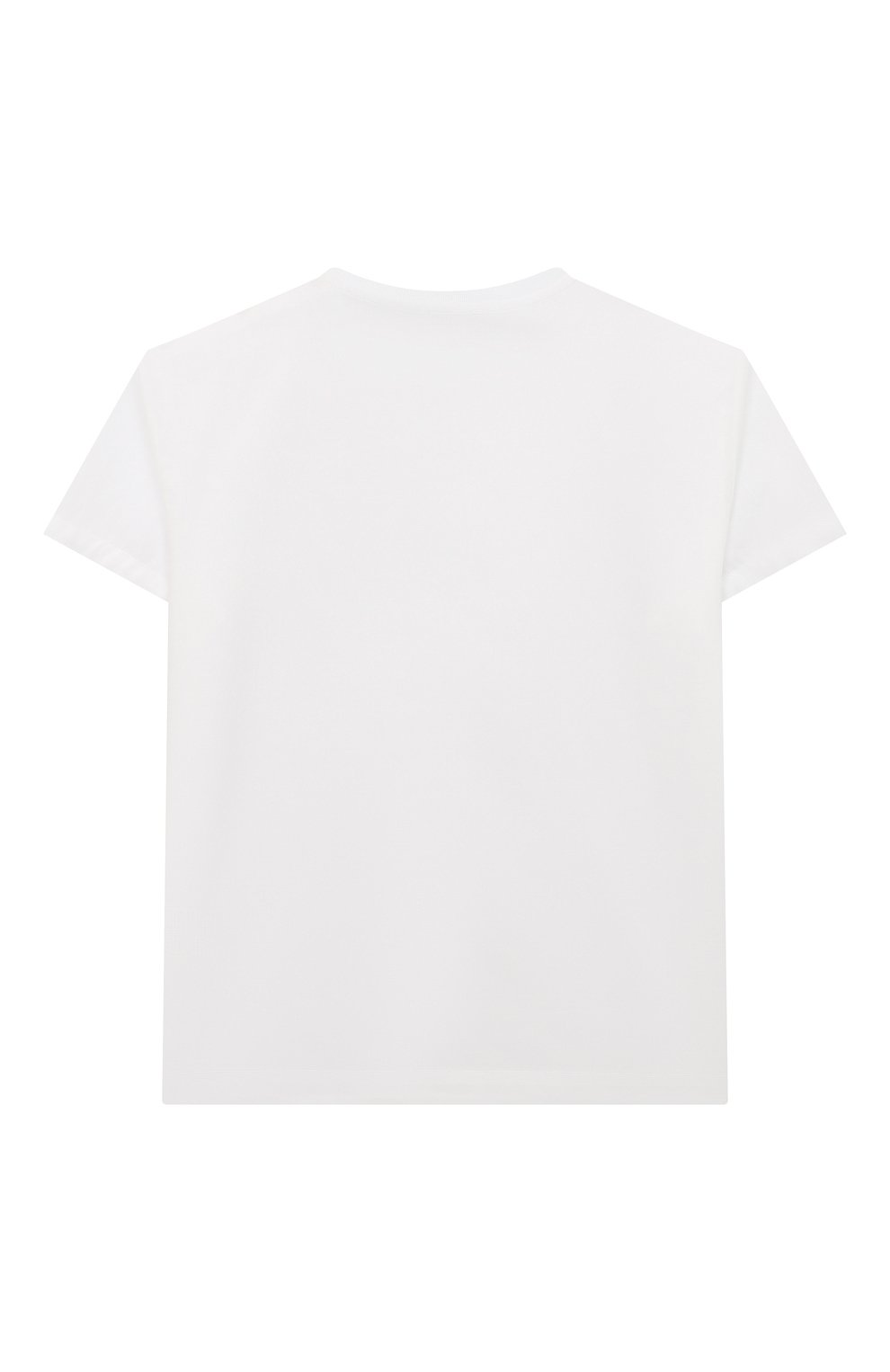 Хлопковая футболка BALMAIN белого цвета по цене 18350 руб., арт. BS8R31, фото 2 Хлопковая футболка BALMAIN, арт. BS8R31, фото 2