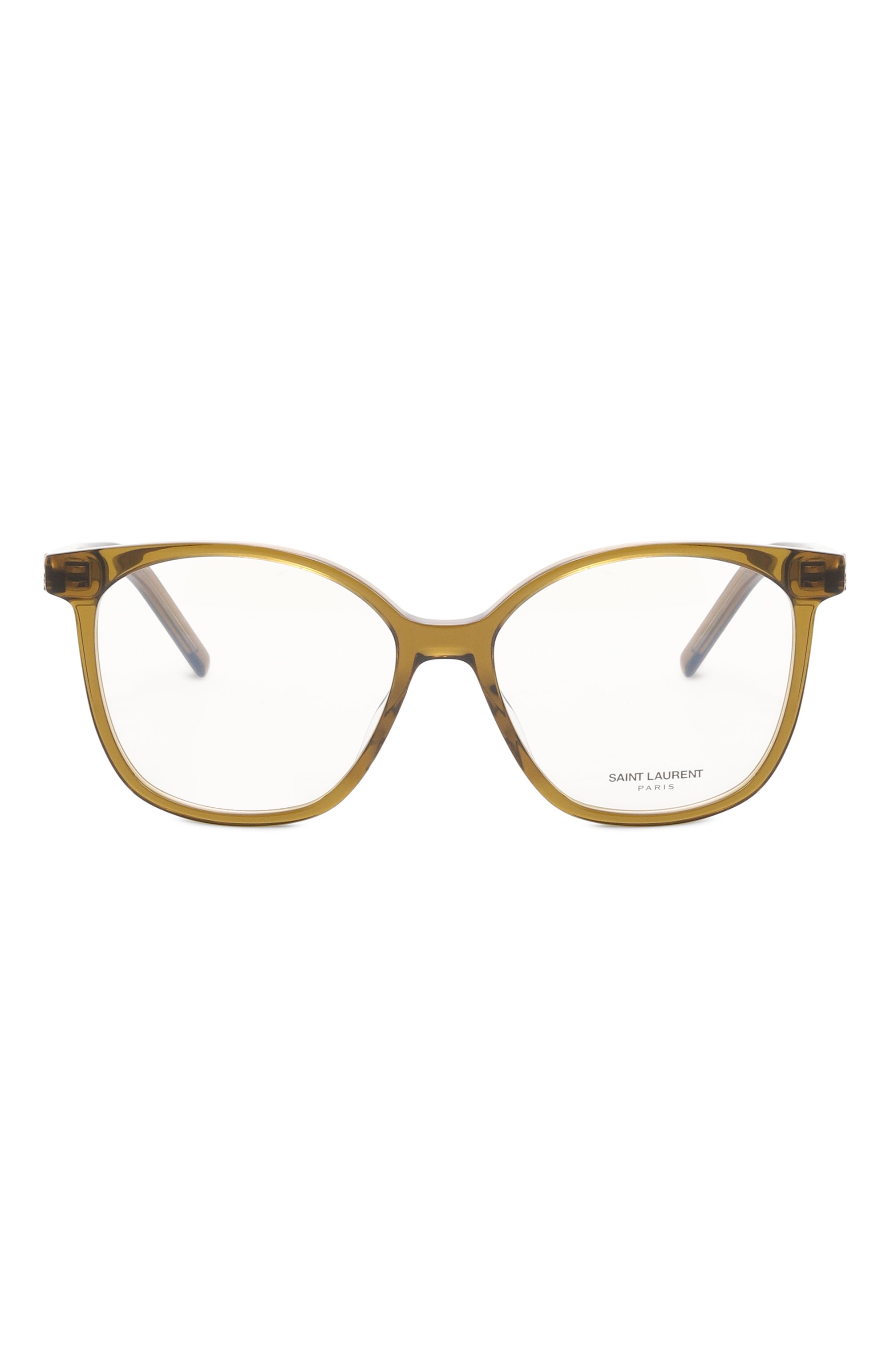 Оправа SAINT LAURENT хаки цвета по цене 32900 руб., арт. SL M162 005, фото 2 Оправа SAINT LAURENT, арт. SL M162 005, фото 2