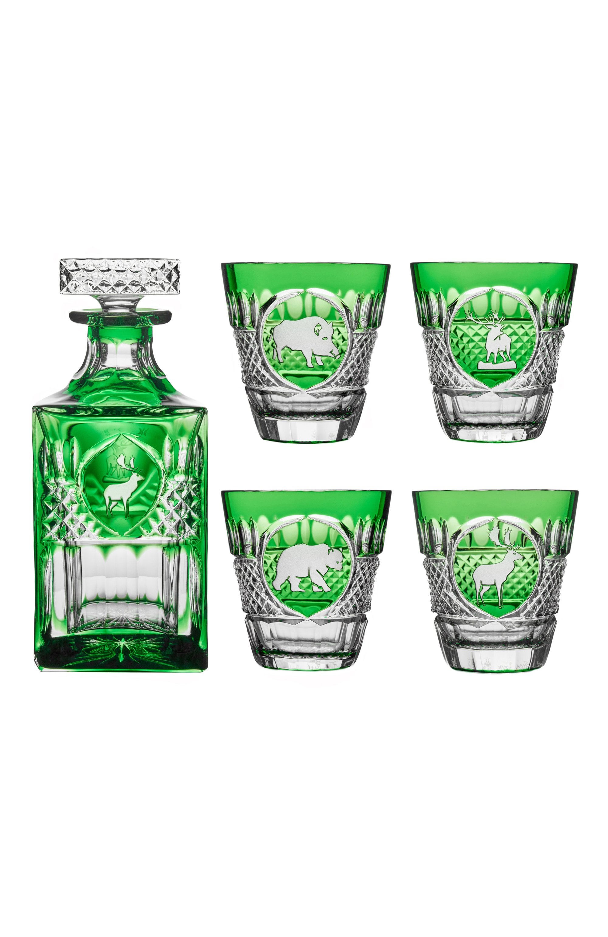 Набор из графина и 4-х стаканов для виски TSAR, арт. 548354G, фото 1