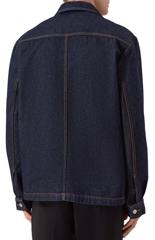 Джинсовая куртка Dries Van Noten 020580-2380-507 Синий  020580-2380-507 Фото 4