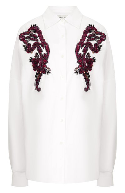 Женская хлопковая рубашка DRIES VAN NOTEN, арт. 262-130714/4433