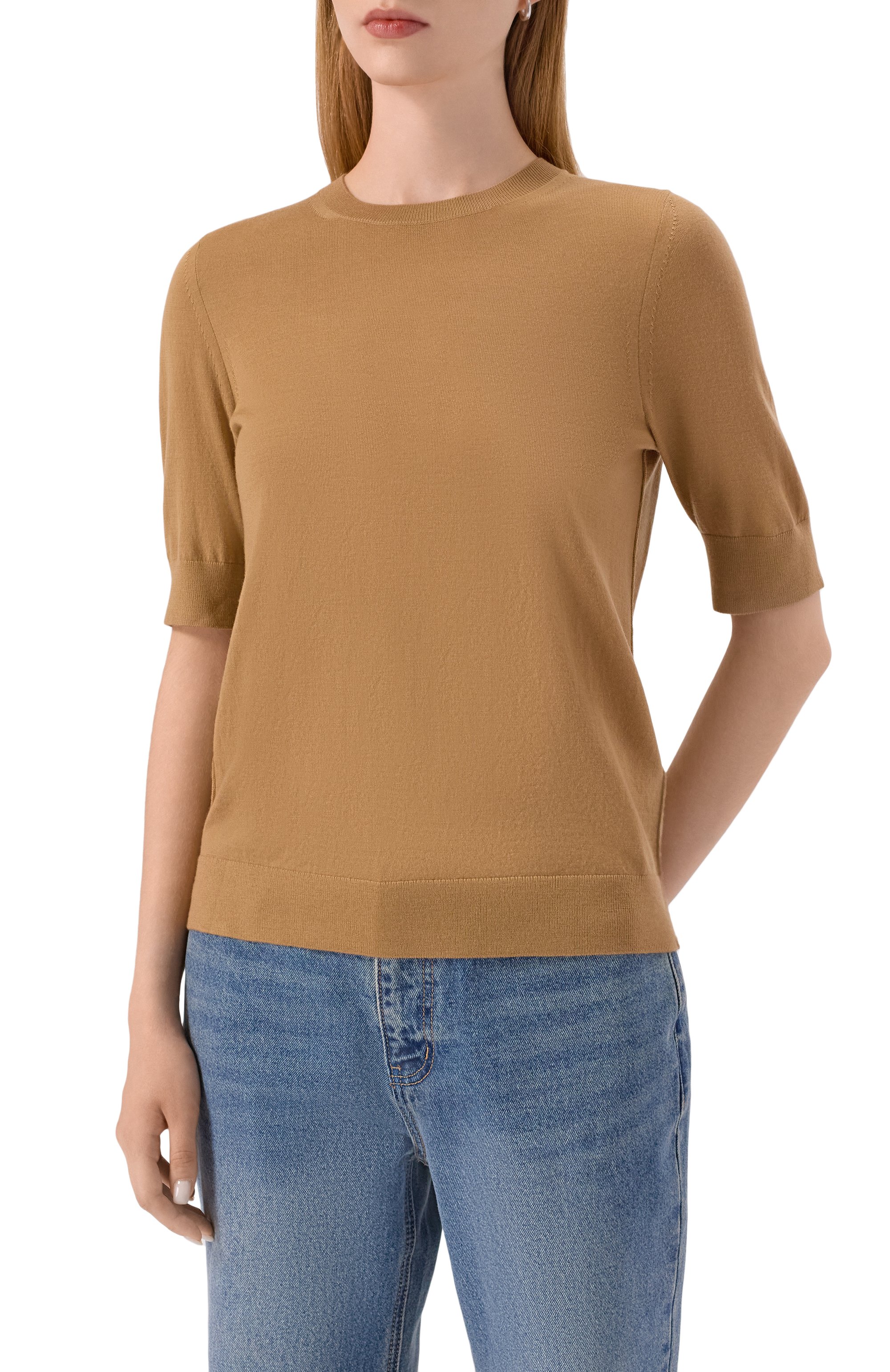 Шерстяной пуловер BOSS, арт. 50544996, фото 3