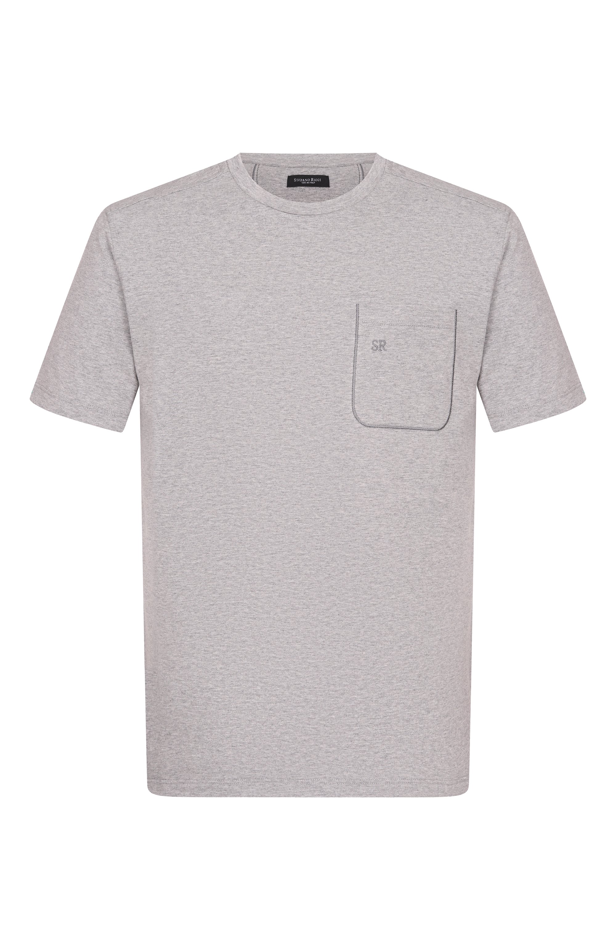 Хлопковая футболка STEFANO RICCI, арт. MNH6104990/803C0, фото 1