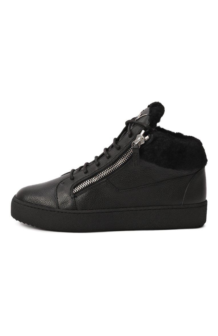 Кожаные кеды kriss GIUSEPPE ZANOTTI DESIGN, арт. RU10000/001_, фото 4