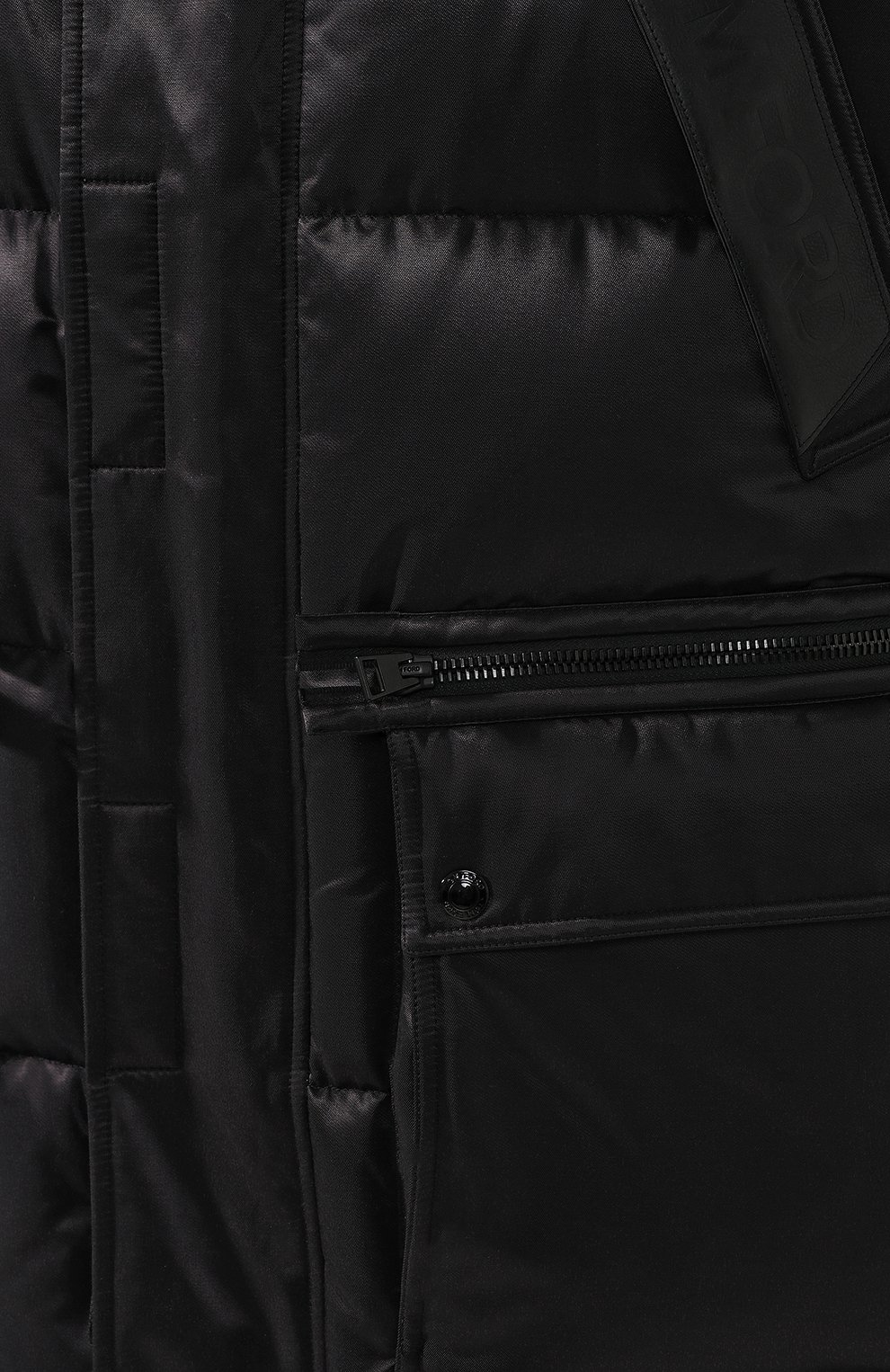 Стеганый пуховик на молнии с капюшоном TOM FORD, арт. BR086/TF0680, фото 5