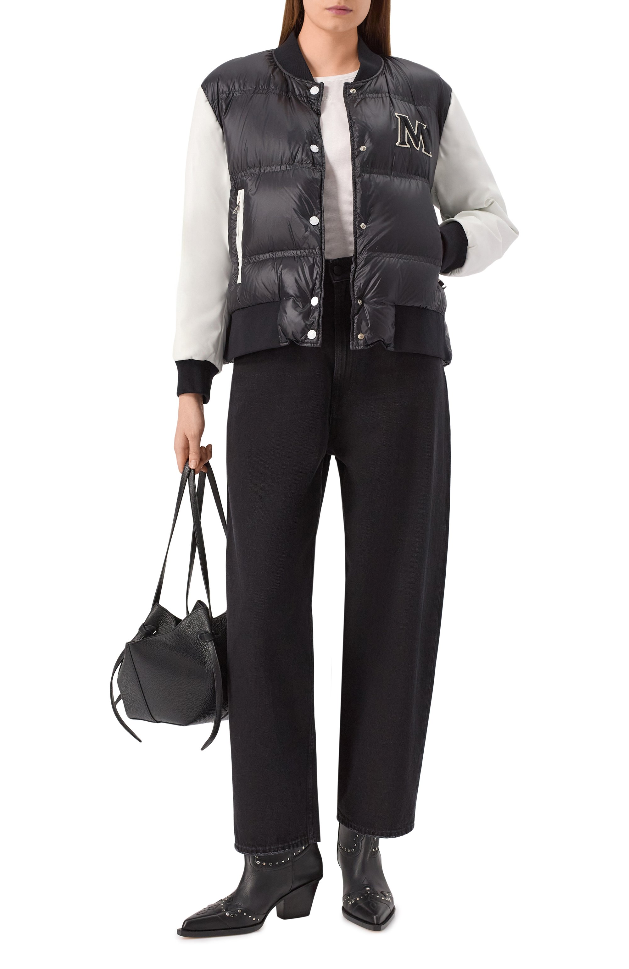 Пуховый бомбер mole MONCLER, арт. 1A00007/595ZZ, фото 2