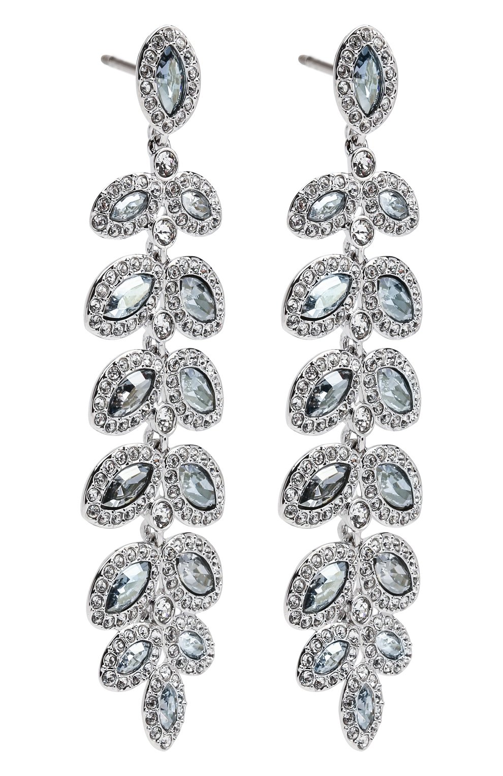 Серьги baron SWAROVSKI серебряного цвета по цене 13980 руб., арт. 5074350, фото 3 Серьги baron SWAROVSKI, арт. 5074350, фото 3