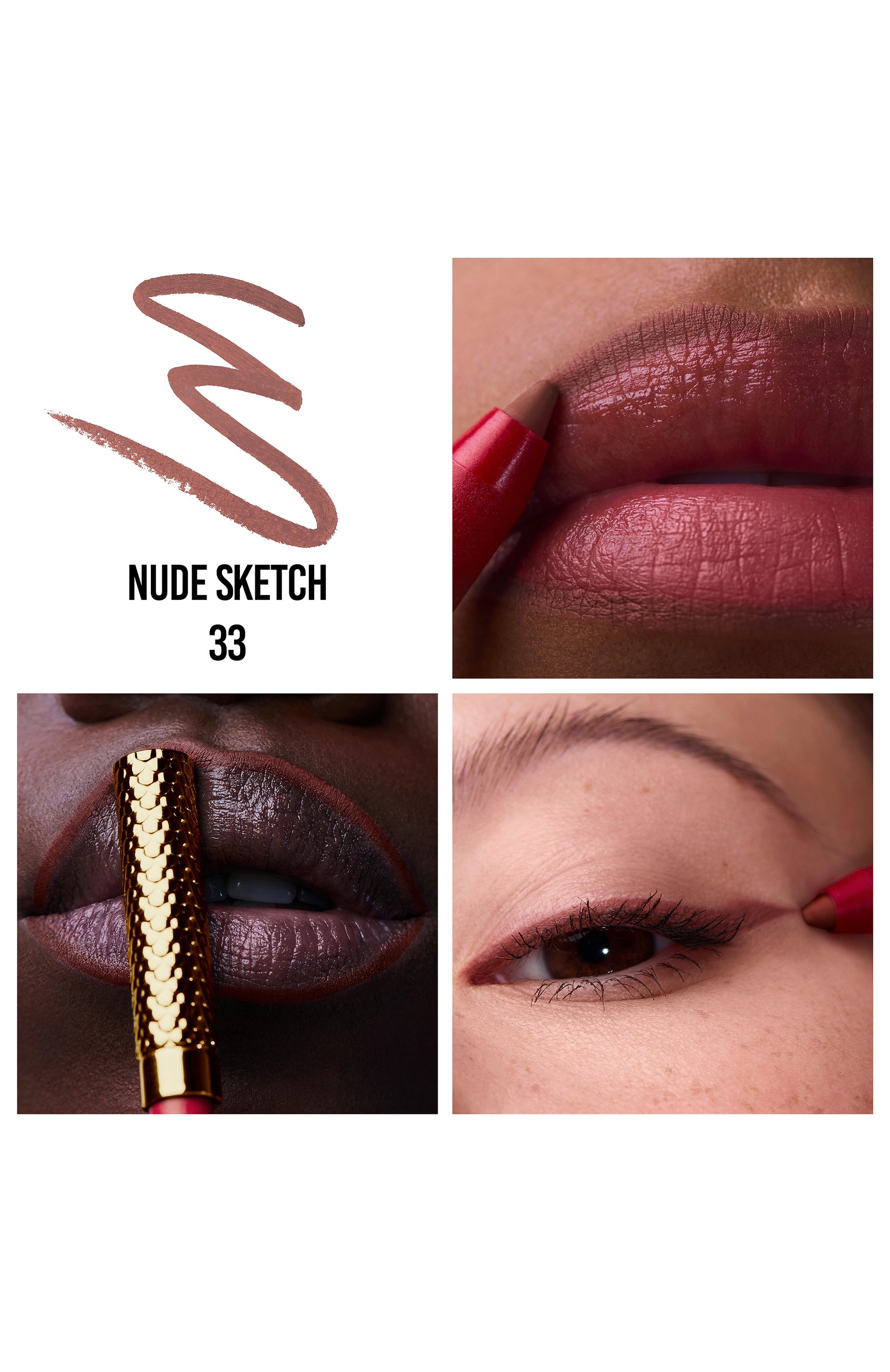 Карандаш для глаз и губ glamliner, о�ттенок nude sketch 33 (1,3g) CHRISTIAN LOUBOUTIN, арт. 8435415094429, фото 5