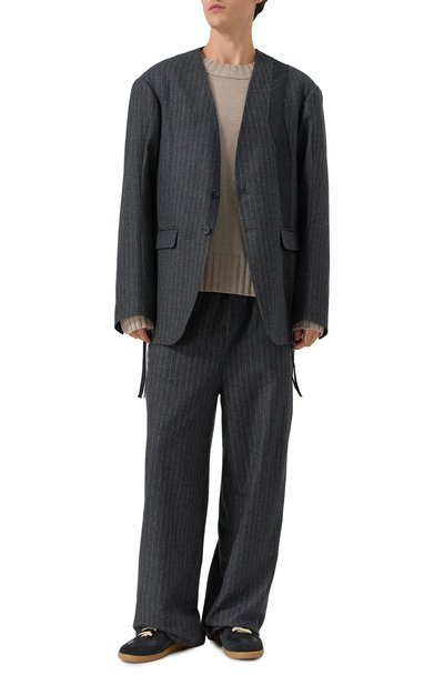 Брюки из шерсти и хлоп�ка ISABEL BENENATO, арт. UW42F25, фото 2