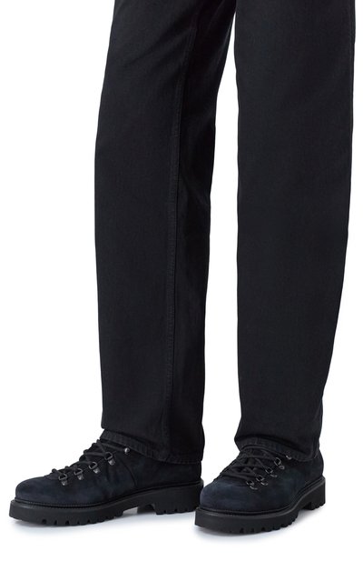 Замшевые ботинки st. moritz MILLE 885 темно-синего цвета по цене 51600 руб., арт. SM0RITZ G0 RAIN_SM0RITM G0 RAIN, фото 3 Замшевые ботинки st. moritz MILLE 885, арт. SM0RITZ G0 RAIN_SM0RITM G0 RAIN, фото 3