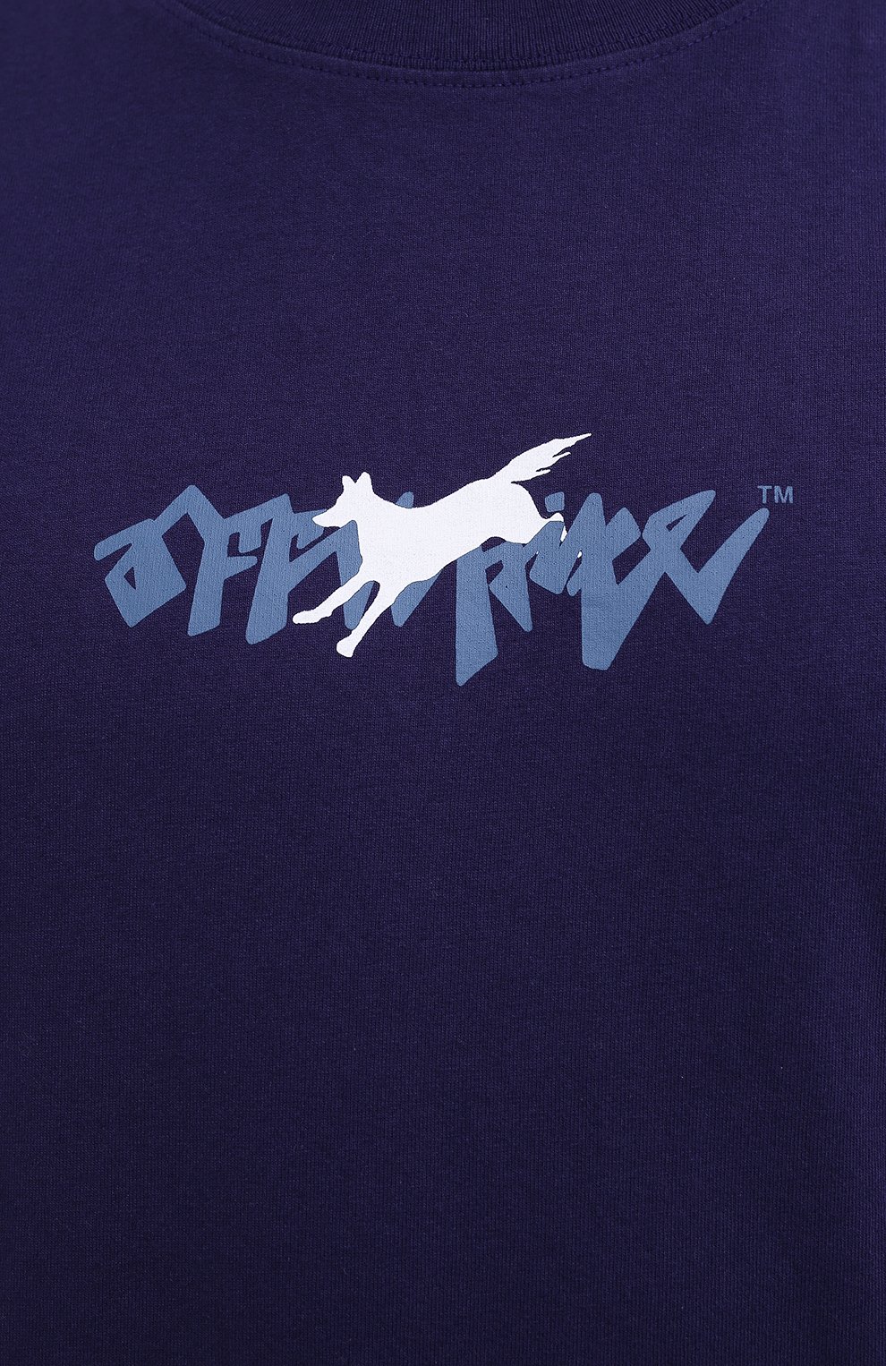 Хлопковая футболка OFF-WHITE, арт. 0MAA038R21JER006, фото 5