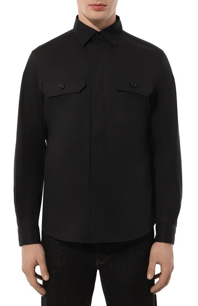 Хлопковая рубашка ZEGNA, арт. UDV16A7/S0T8, фото 3