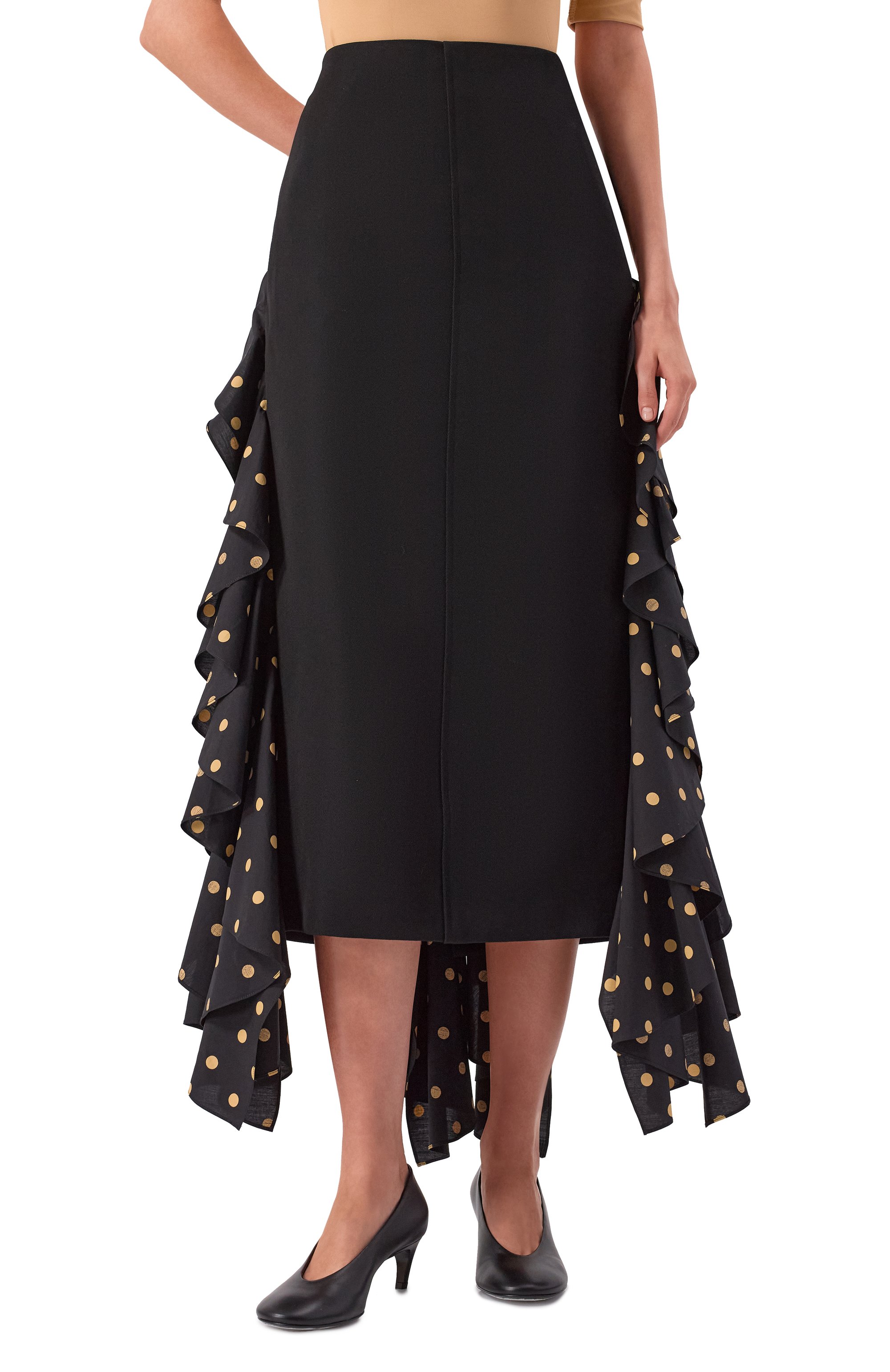 Юбка из шерсти и вискозы MOSCHINO, арт. A0108/5437, фото 3