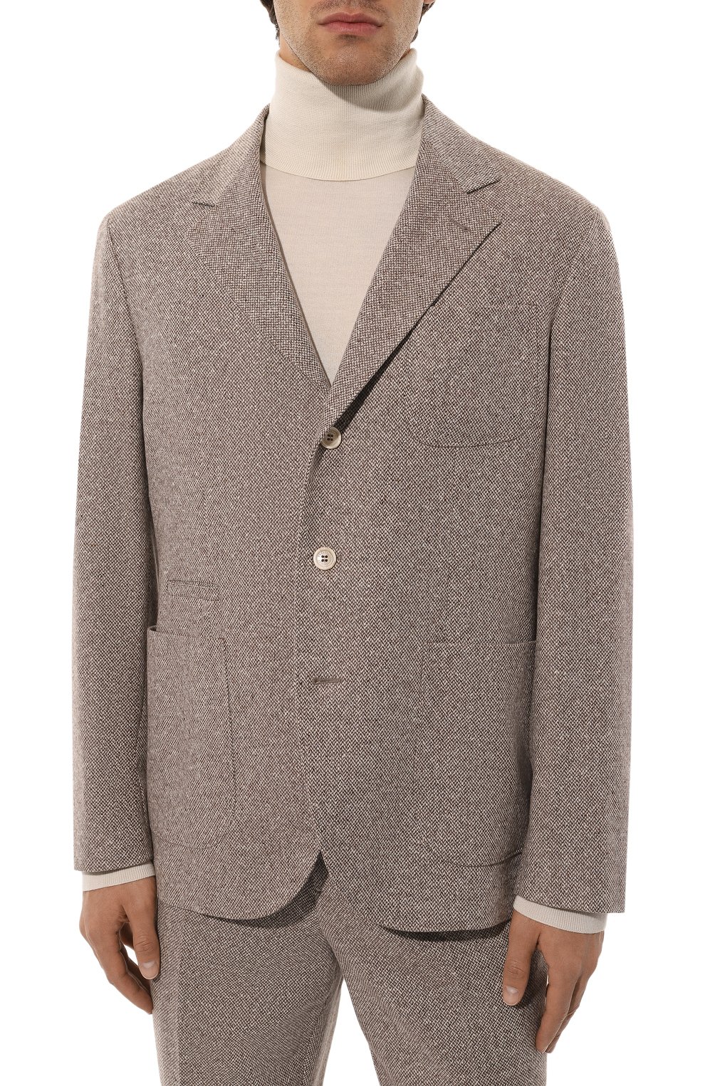 Шерстяной костюм BRUNELLO CUCINELLI, арт. MY409LBNH, фото 3