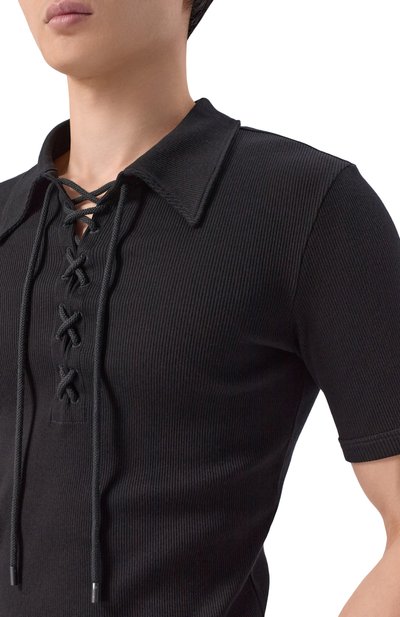 Хлопковое поло DOLCE & GABBANA, арт. G8SR0T/FUGFJ, фото 5