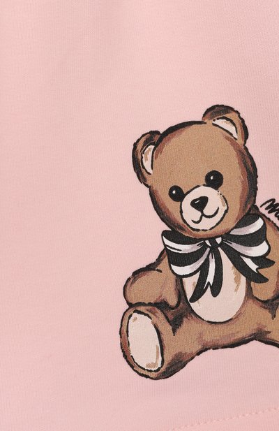 Хлопковая юбка MOSCHINO, арт. HDJ03X/LDA16/4-8, фото 3