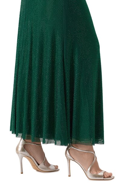 Кожаные босоножки azia 95 JIMMY CHOO, арт. AZIA 95/GLE, фото 3