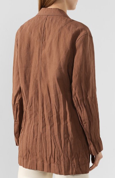 Льняной жакет ACNE STUDIOS, арт. AH0077/W, фото 4
