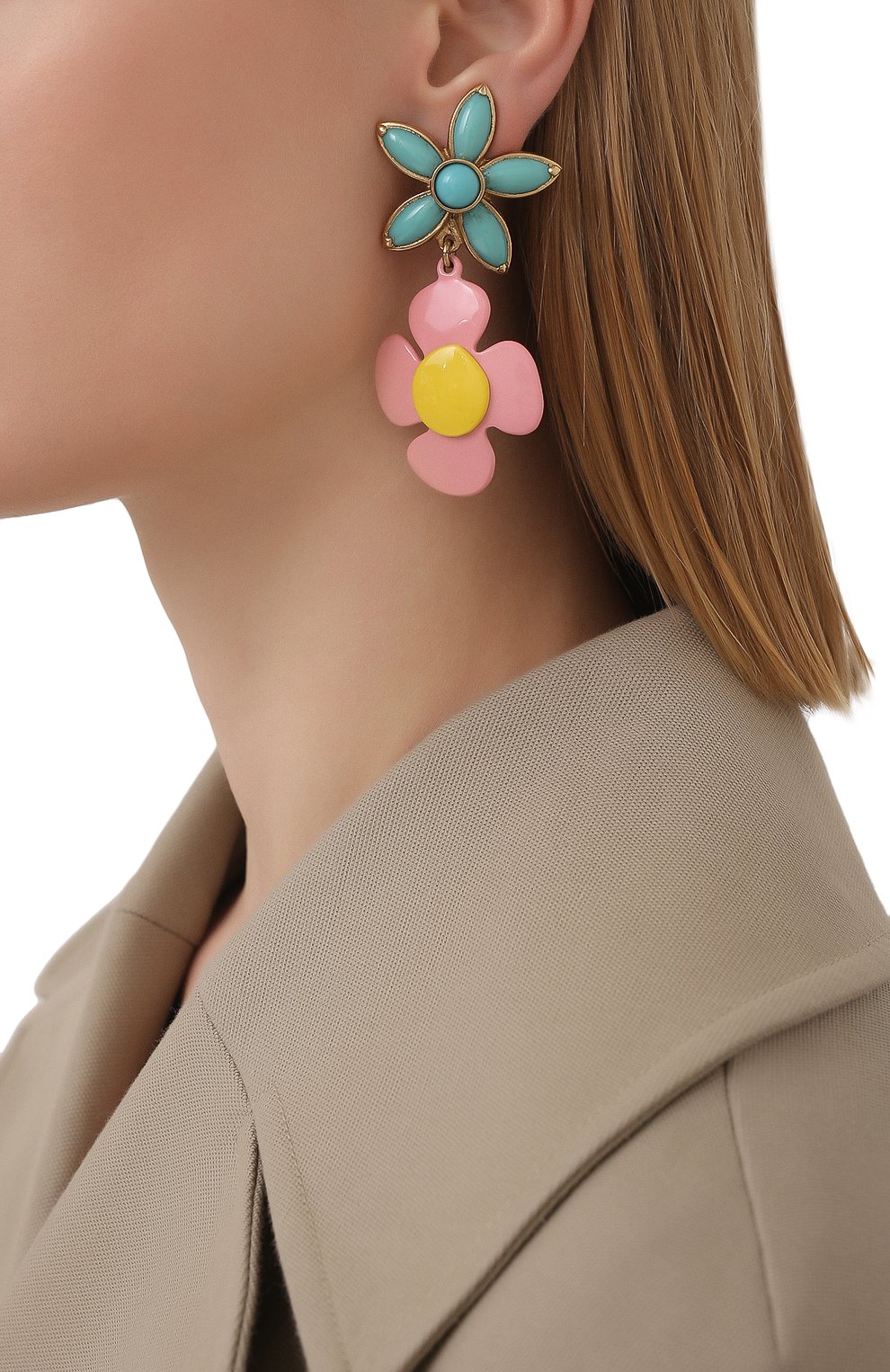 Клипсы SAINT LAURENT, арт. 651114/Y15E2, фото 2