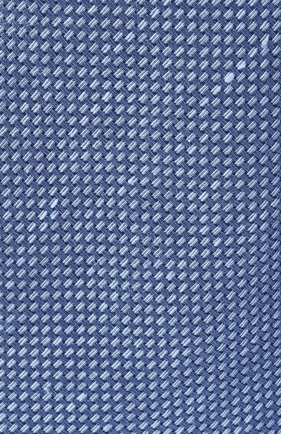 Галстук из шелка и льна CANALI, арт. 18/HJ04592, фото 4