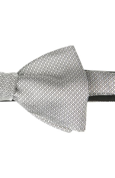 Галстук-бабочка LANVIN серого цвета по цене 7995 руб., арт. 11504, фото 3 Галстук-бабочка LANVIN, арт. 11504, фото 3