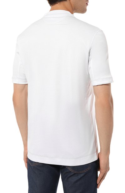 Хлопковая футболка BRUNELLO CUCINELLI, арт. M0T618442P, фото 4