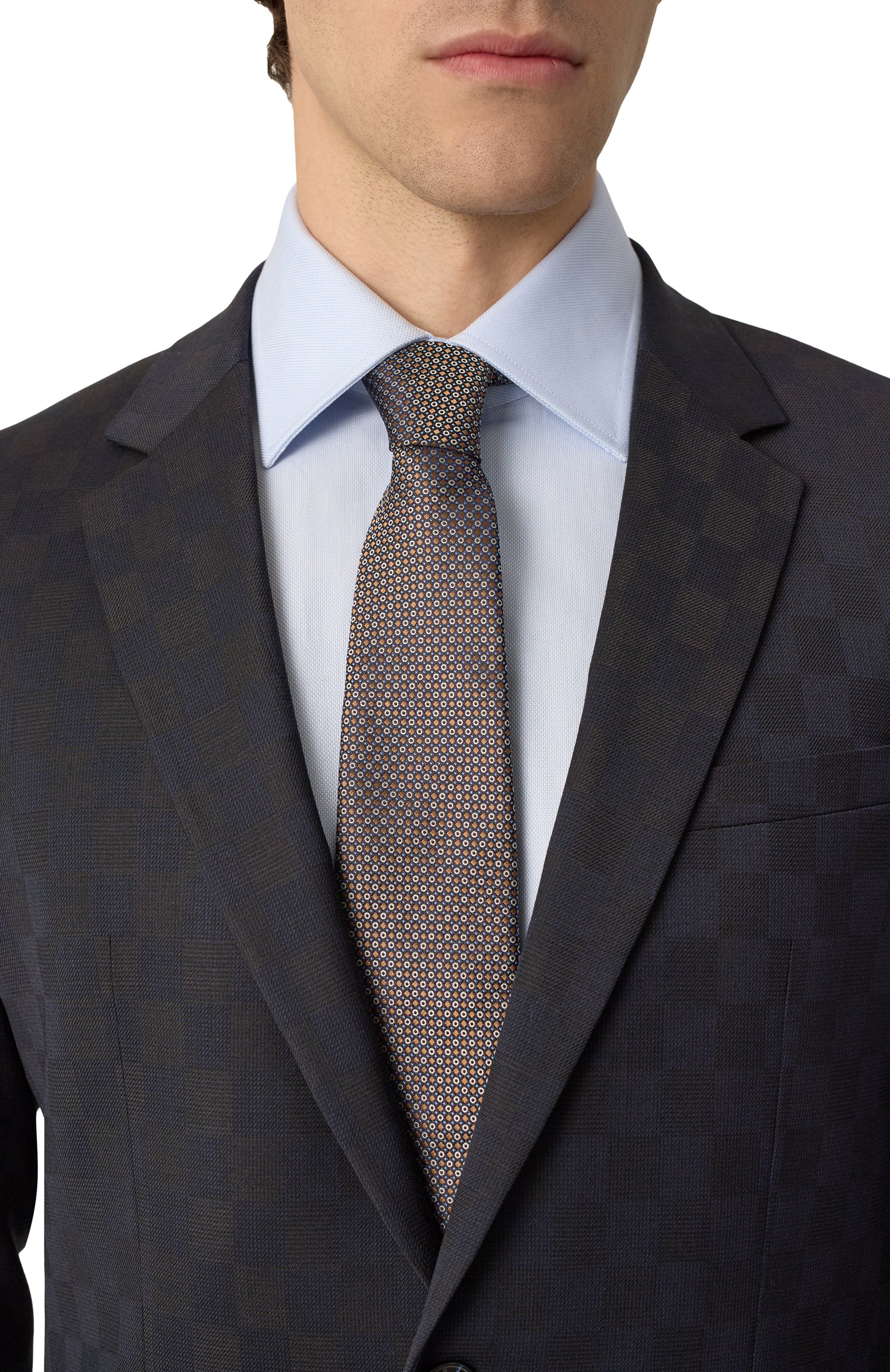 Шелковый галстук CANALI, арт. 18/HJ04205, фото 2