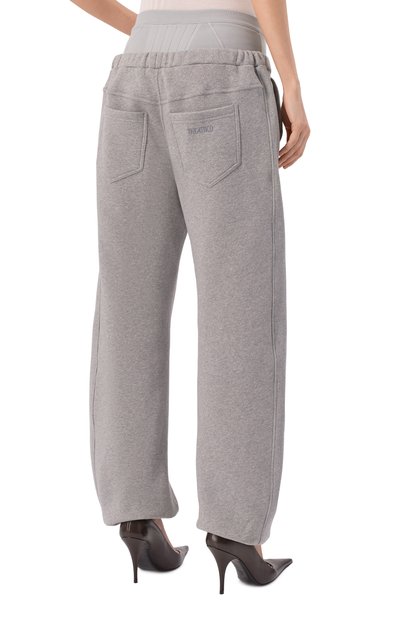 Хлопковые джоггеры THE ATTICO, арт. 260WCP00290/JJF003AA, фото 4