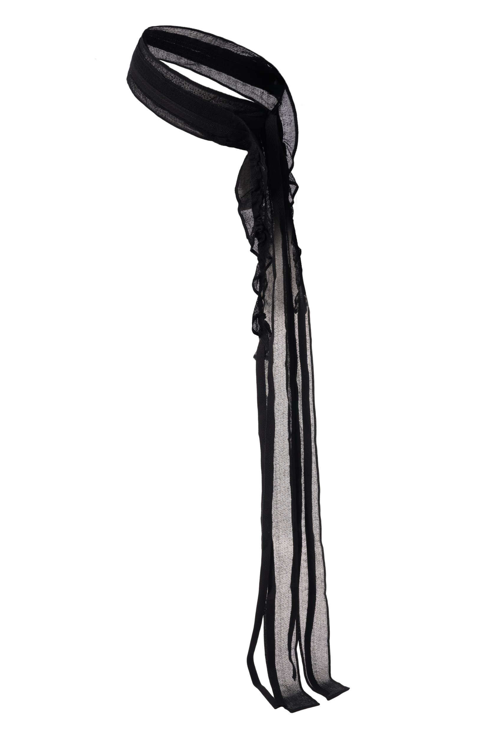 Хлопковая повязка на голову ANN DEMEULEMEESTER, арт. B0014433/RB033, фото 2