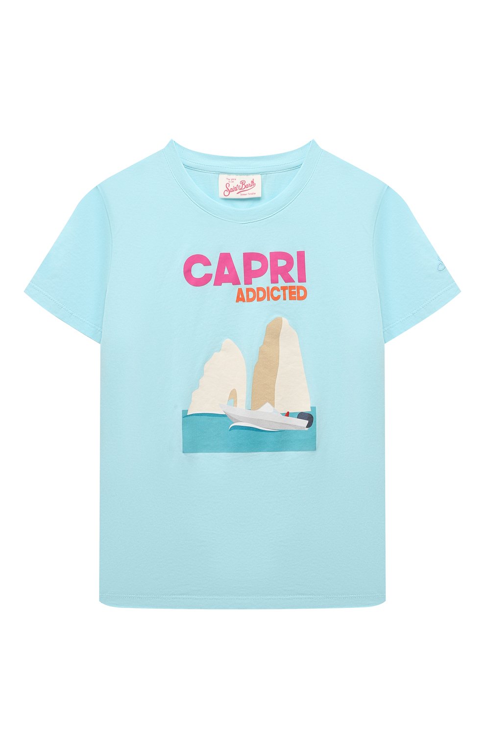 Хлопковая футболка MC2 SAINT BARTH, арт. STBK ELLY/ELLY001/00871F, фото 1