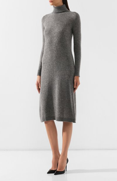 Платье из смеси кашемира и шелка IL BORGO CASHMERE, арт. 54-1302G0, фото 3