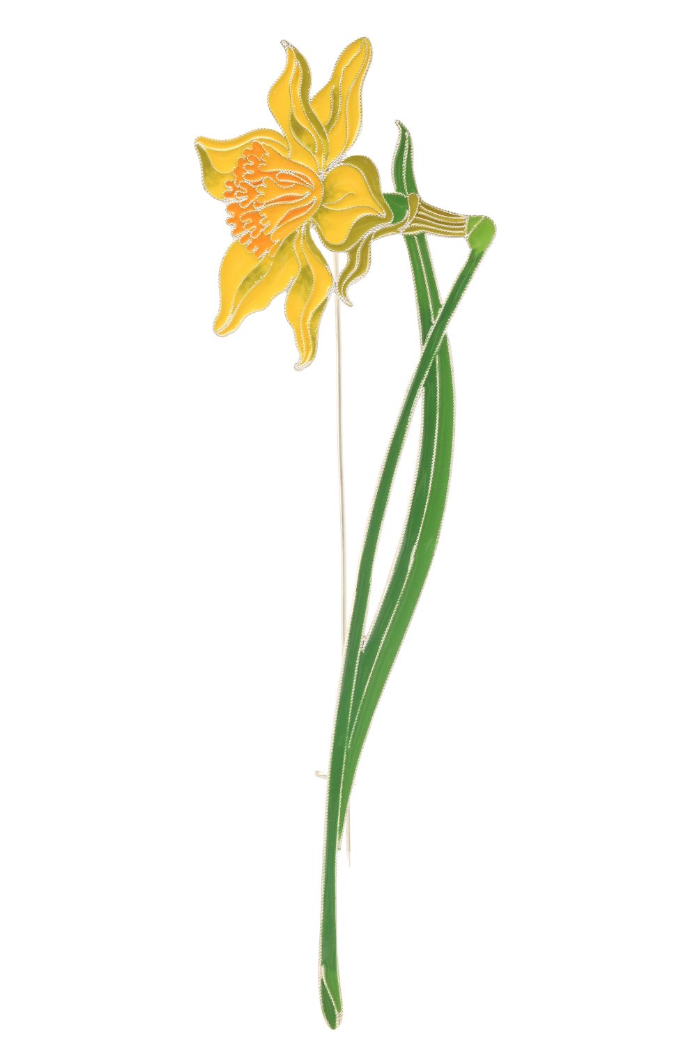 Брошь нарцисс несравненный РУССКИЕ САМОЦВЕТЫ, арт. 41480, фото 1
