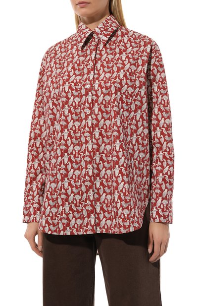 Хлопковая рубашка NOBLE&BRULEE, арт. NB001/250523/3746, фото 3