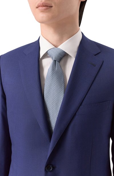 Мужской шелковый галстук BRIONI, арт. 062I00/PD469