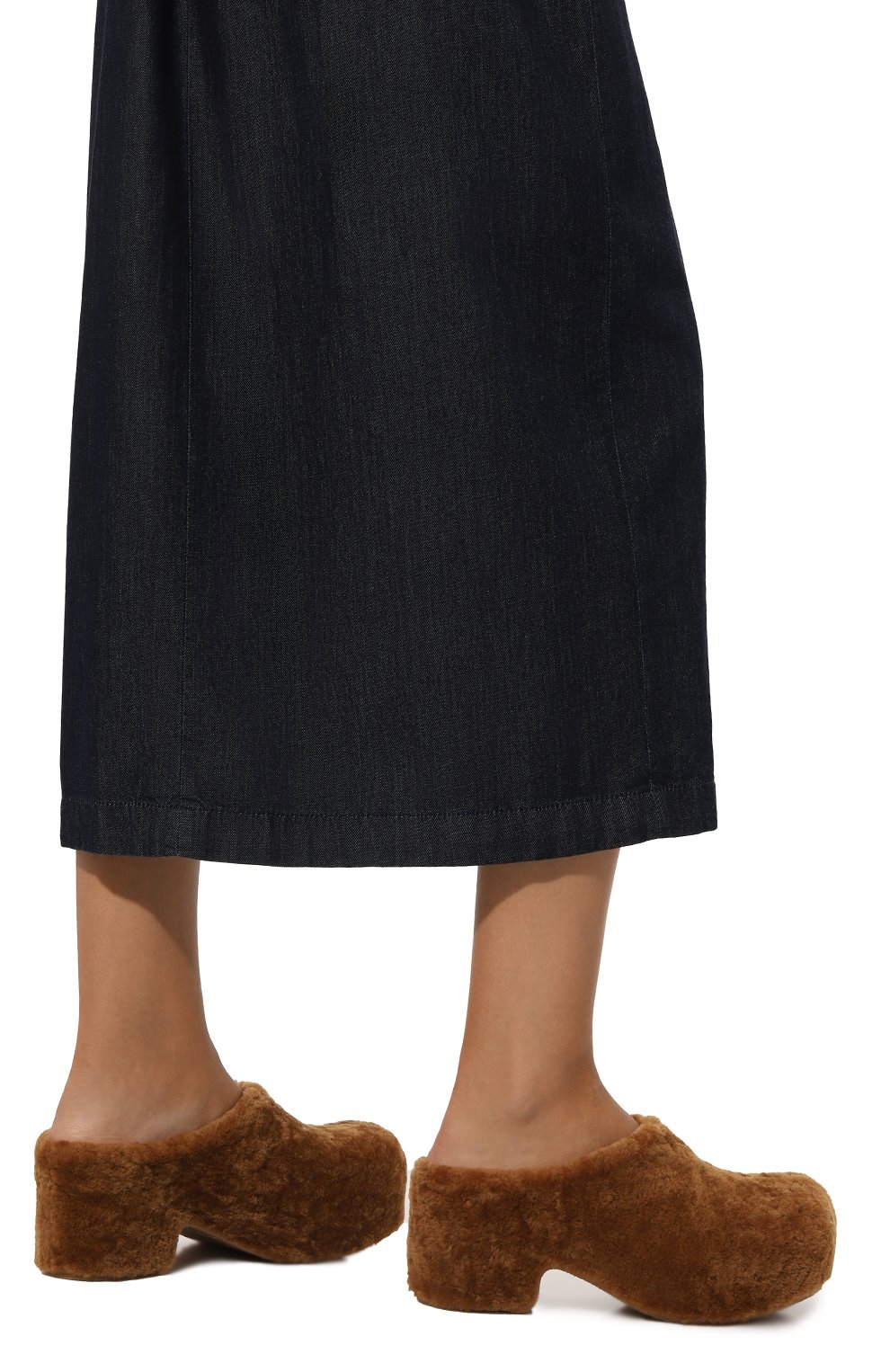 Меховые клоги DRIES VAN NOTEN, арт. WS242-1281/301, фото 3