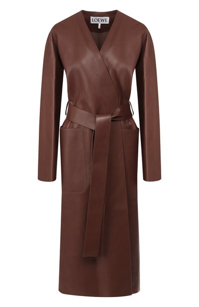 Женское кожаное пальто LOEWE, арт. S1291020PL
