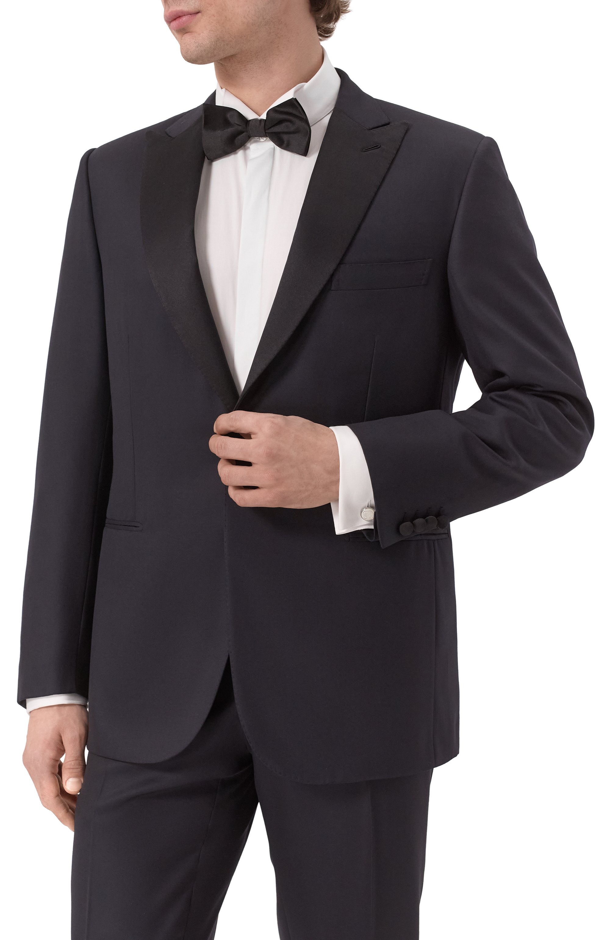 Шерстяной смокинг BRIONI, арт. RT030L/05E0K, фото 2