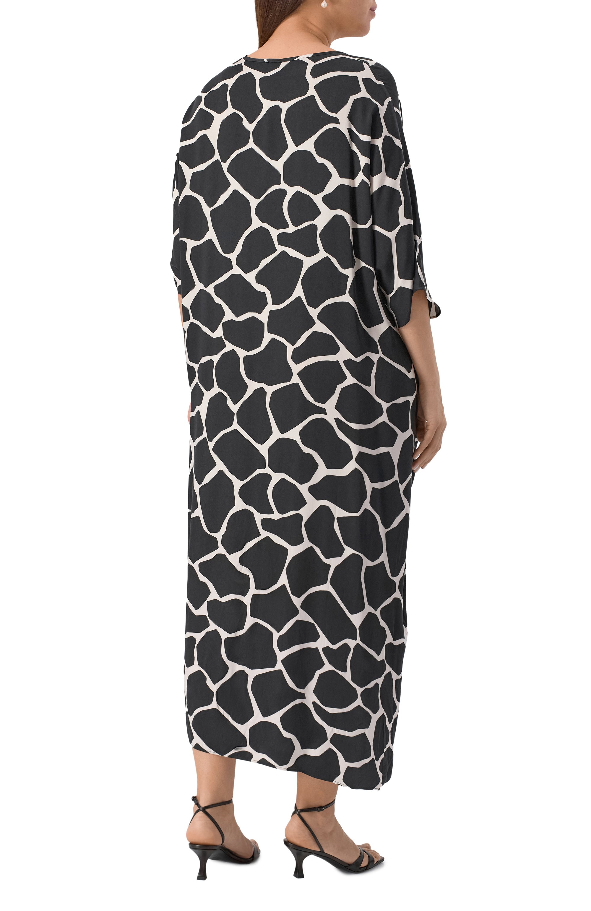 Платье из вискозы PERSONA BY MARINA RINALDI, арт. ESP0ST0, фото 4