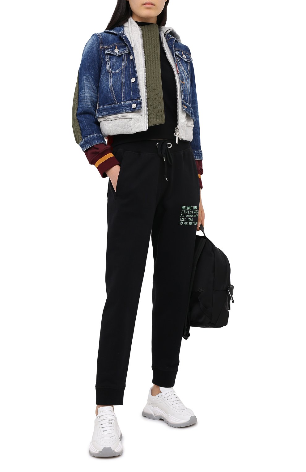 Комбинированная куртка DSQUARED2, арт. S75AM0755/S30663, фото 3