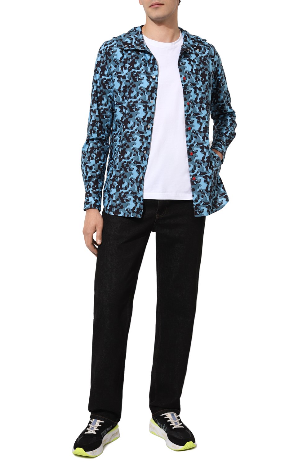 Хлопковая рубашка KITON, арт. UMCMARH08834, фото 2