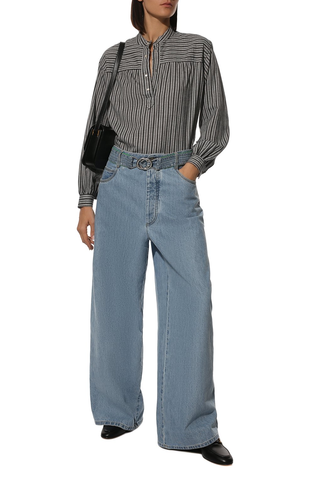 Хлопковая рубашка ISABEL MARANT ETOILE, арт. HT1042-17A045E/0NLY, фото 2