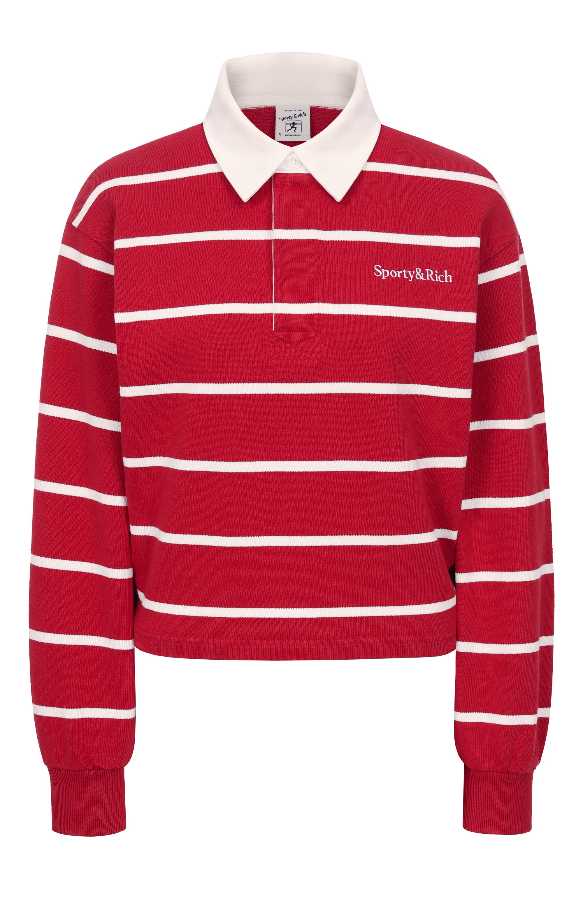 Хлопковое поло SPORTY AND RICH, арт. ST008606300RE33, фото 1