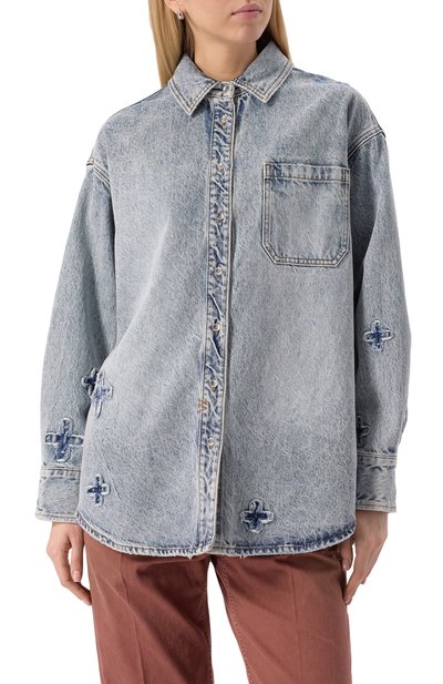 Джинсовая рубашка KSUBI, арт. WPS25SH002, фото 3