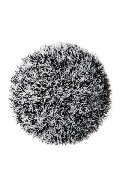 Кисть косметическая duo fibre face brush 187s MAC, арт. S7H1-01, фото 5