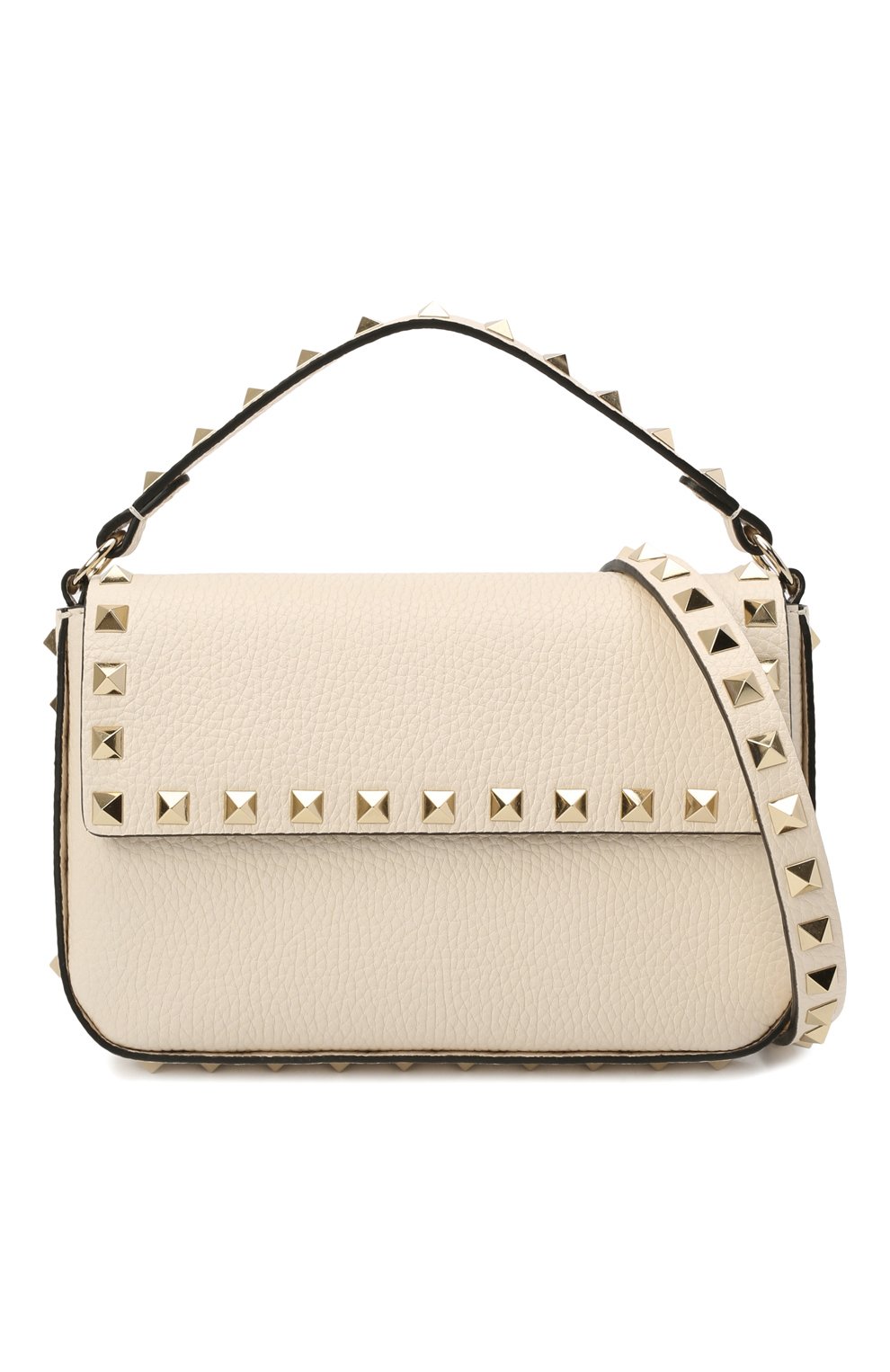 Сумка rockstud small VALENTINO кремового цвета по цене 106000 руб., арт. XW2P0W07/VSH, фото 7 Сумка rockstud small VALENTINO, арт. XW2P0W07/VSH, фото 7