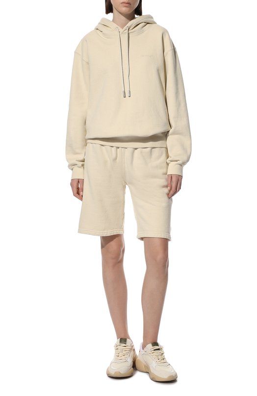

Хлопковые шорты Off-White, Кремовый